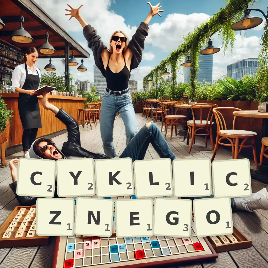 Słowa z liter CYKLICZNEGO