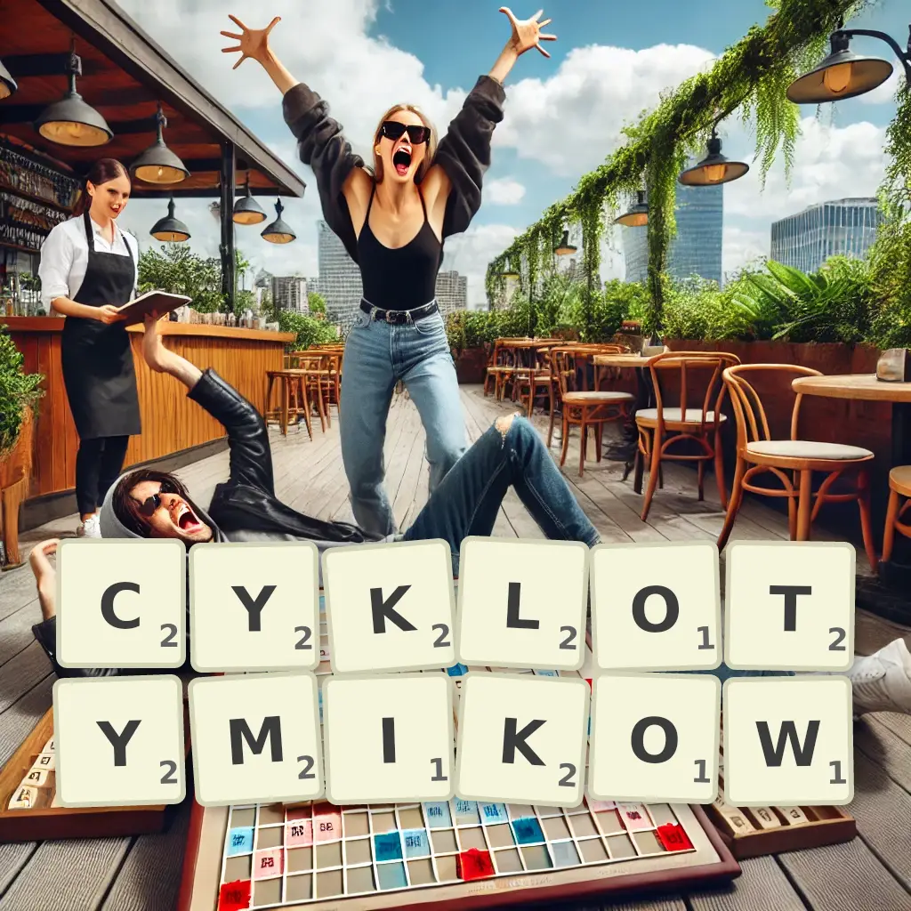 Lista słów z liter CYKLOTYMIKÓW Słowa z liter CYKLOTYMIKÓW