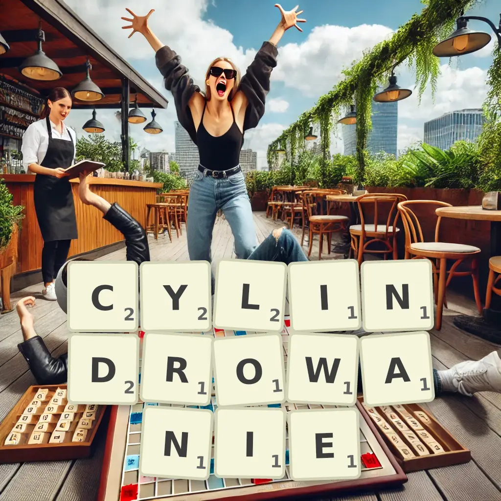 Słowa z liter CYLINDROWANIE