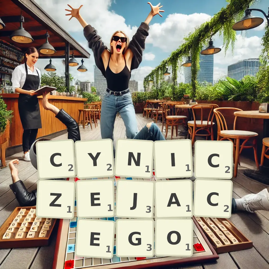 Słowa z liter CYNICZEJĄCEGO