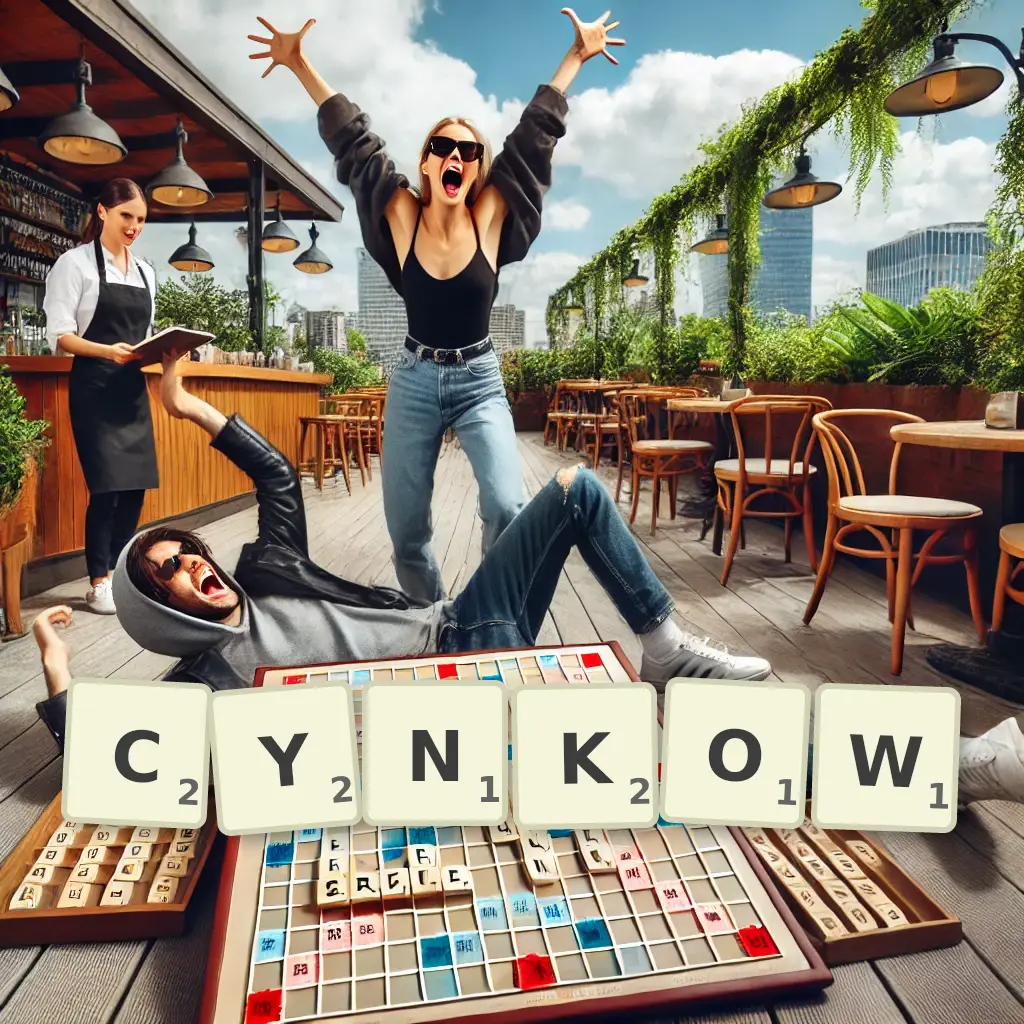 Słowa z liter CYNKÓW
