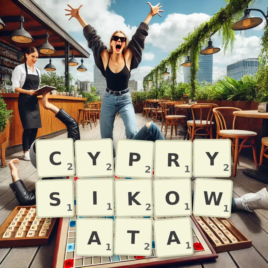Słowa z liter CYPRYSIKOWATA
