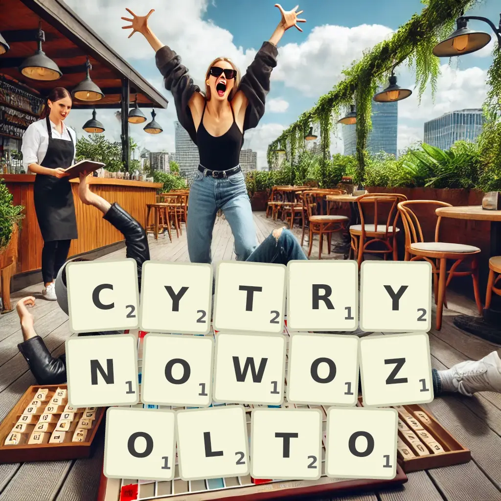 Słowa z liter CYTRYNOWOŻÓŁTO