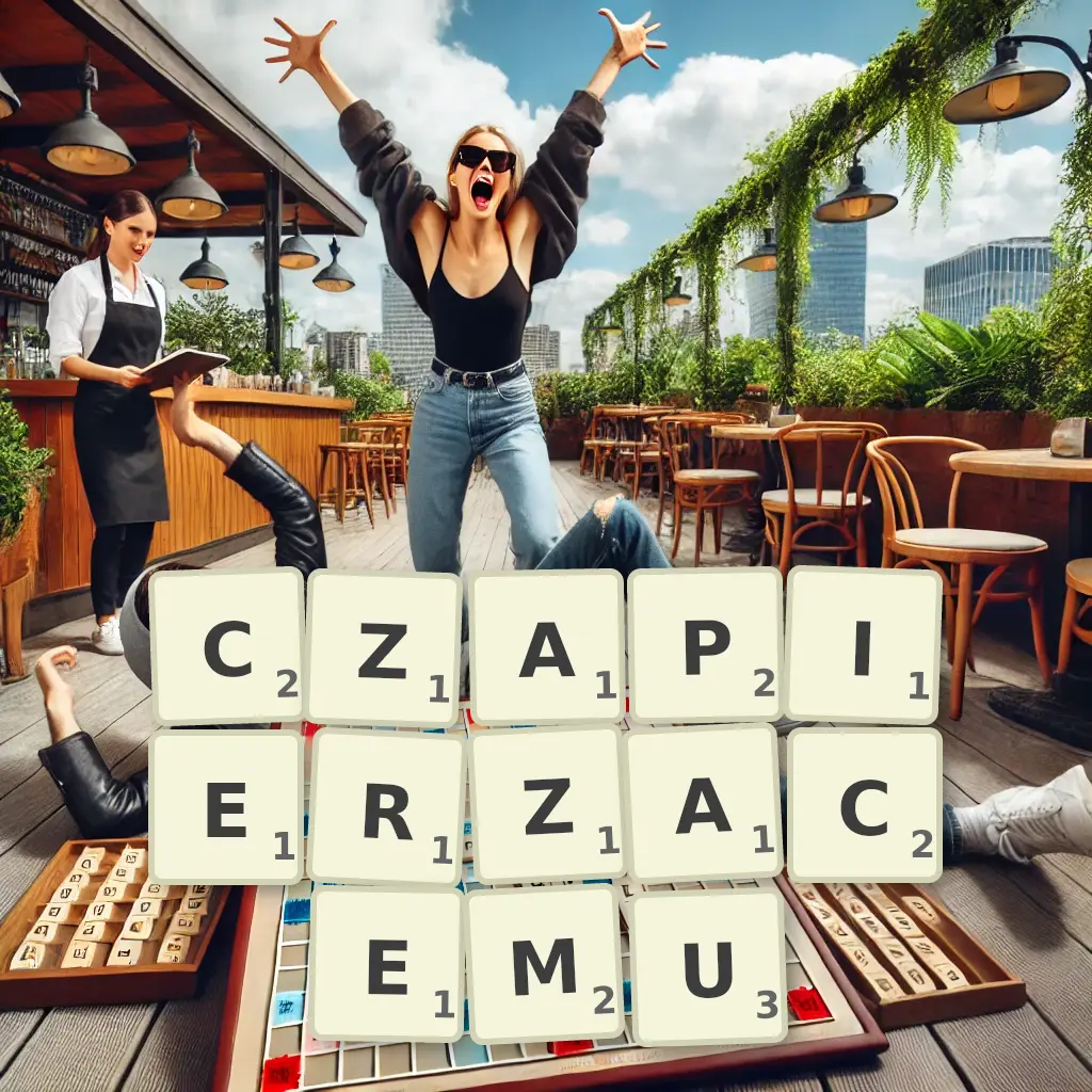 Słowa z liter CZAPIERZĄCEMU