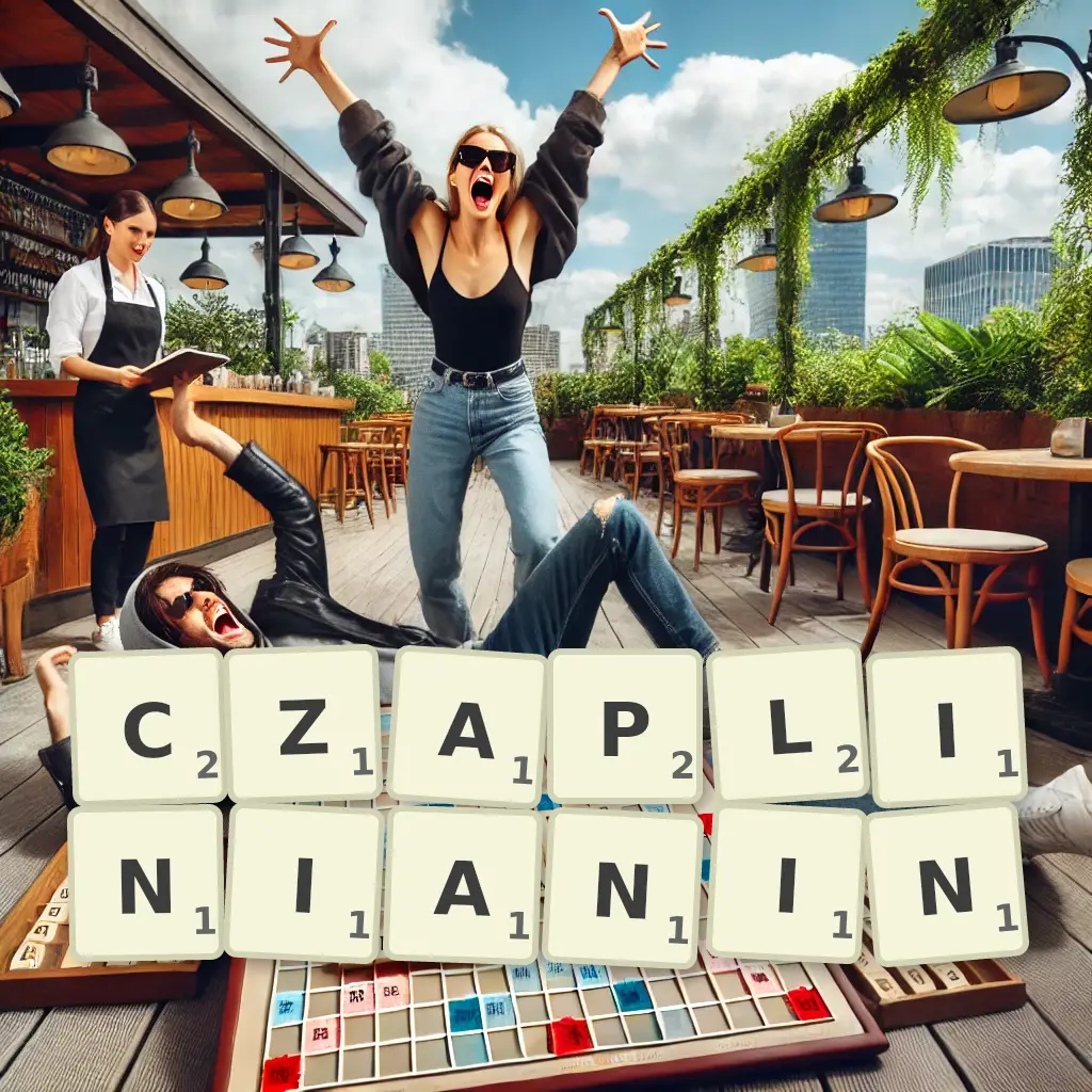 Słowa z liter CZAPLINIANIN