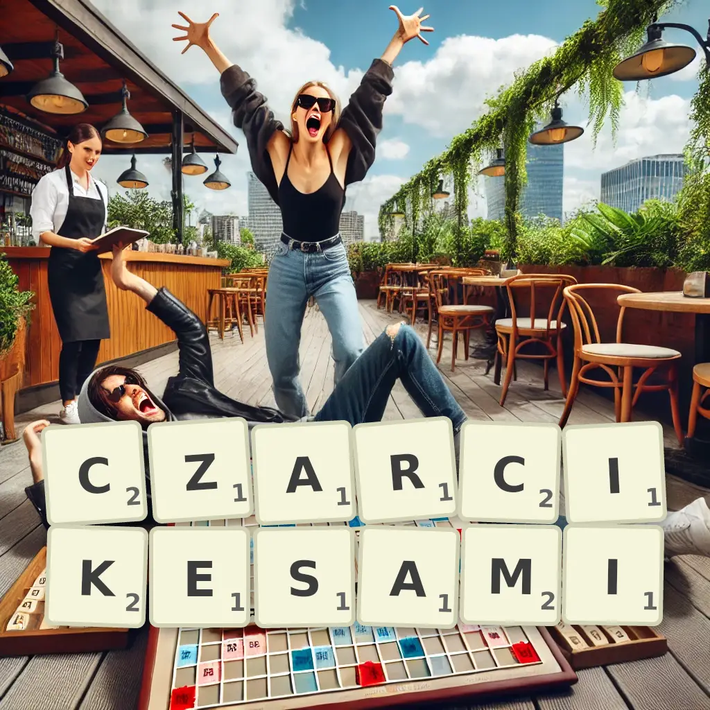 Słowa z liter CZARCIKĘSAMI