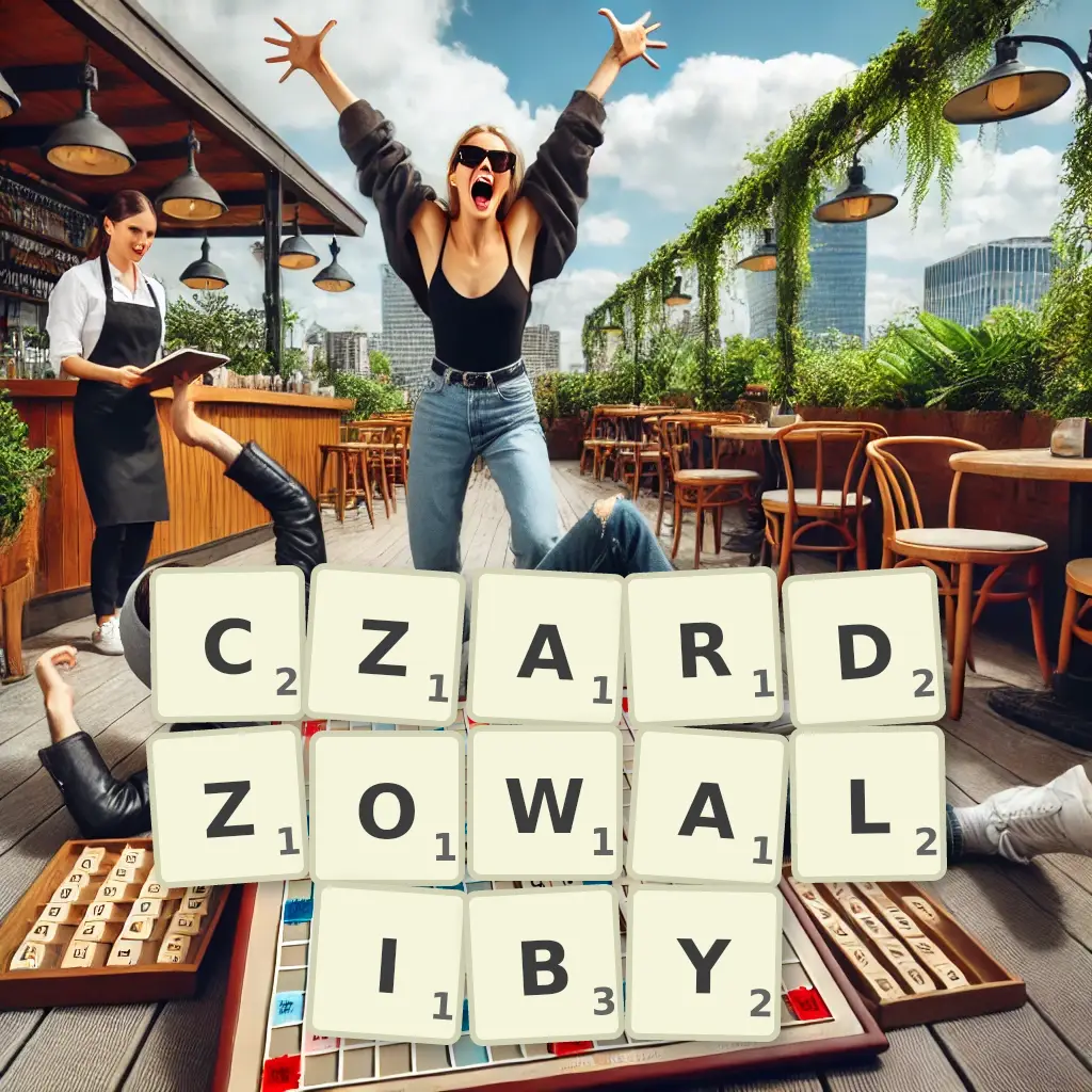 Słowa z liter CZARDŻOWALIBY