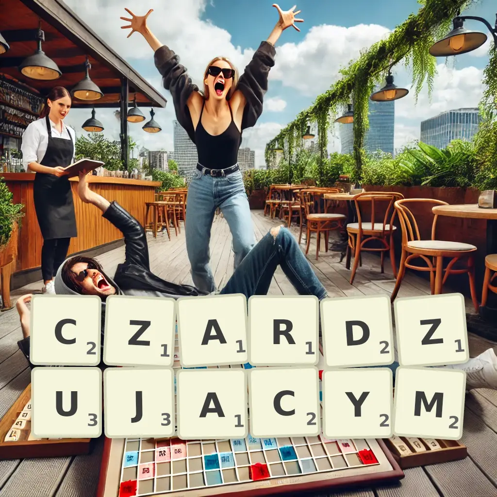 Słowa z liter CZARDŻUJĄCYM