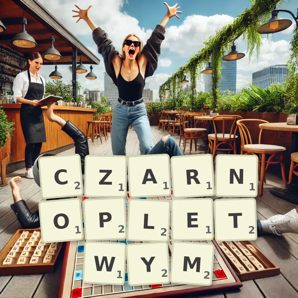 Słowa z liter CZARNOPŁETWYM