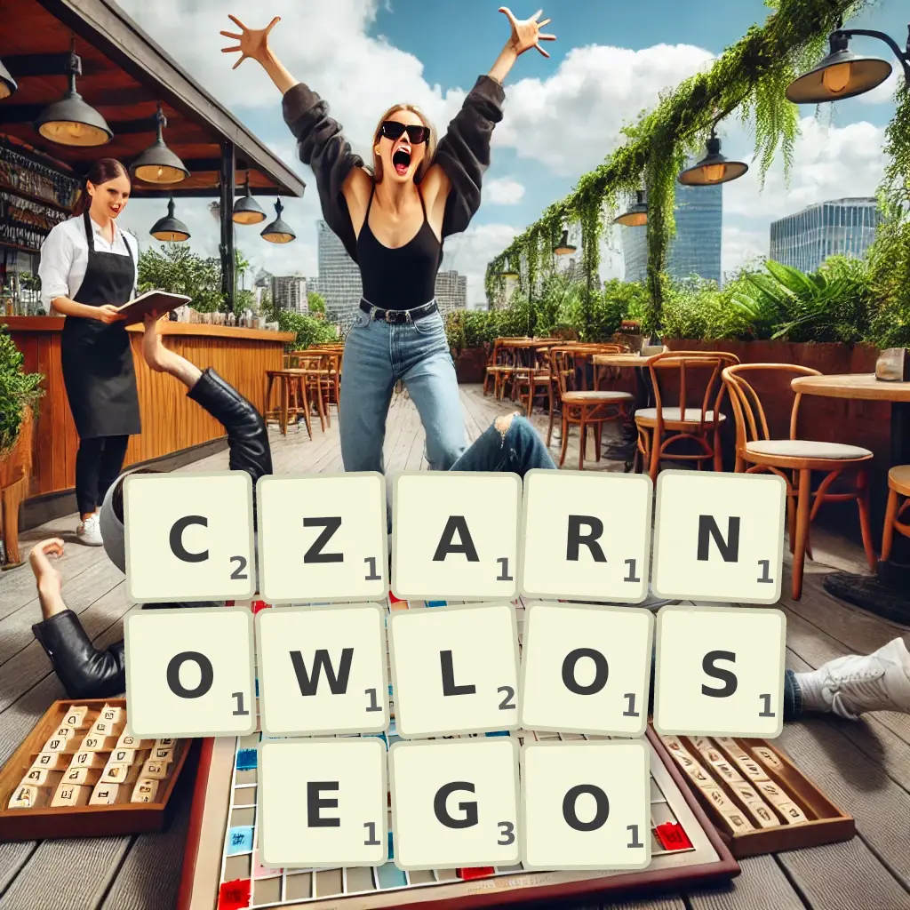 Słowa z liter CZARNOWŁOSEGO
