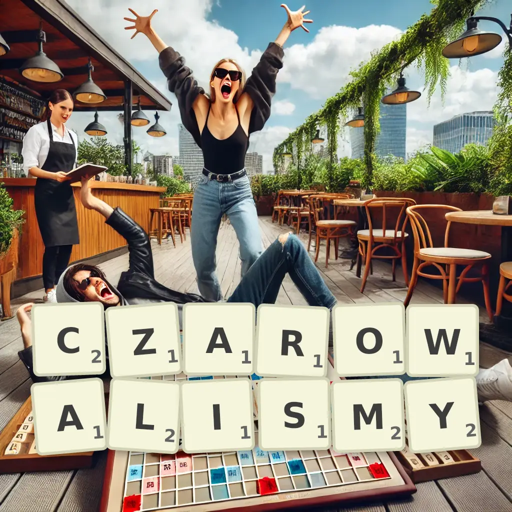 Słowa z liter CZAROWALIŚMY