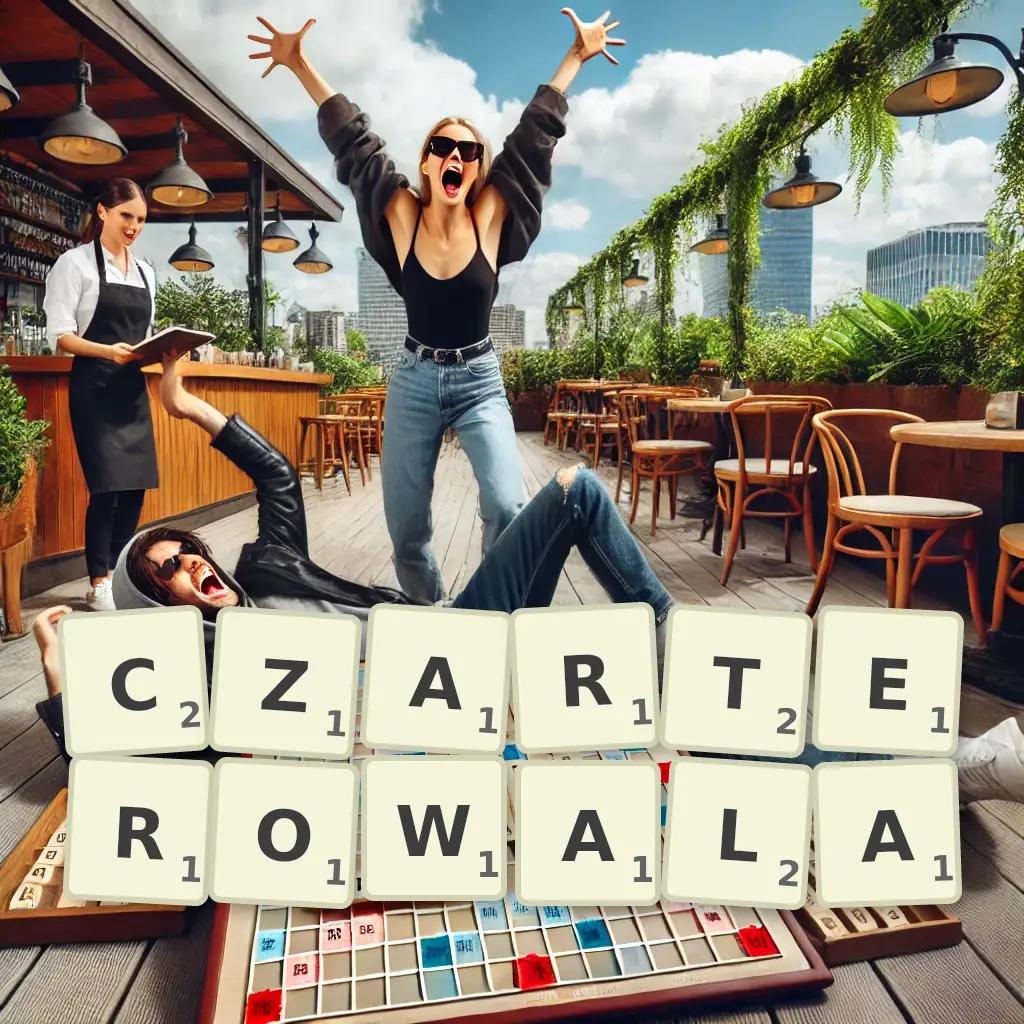 Słowa z liter CZARTEROWAŁA