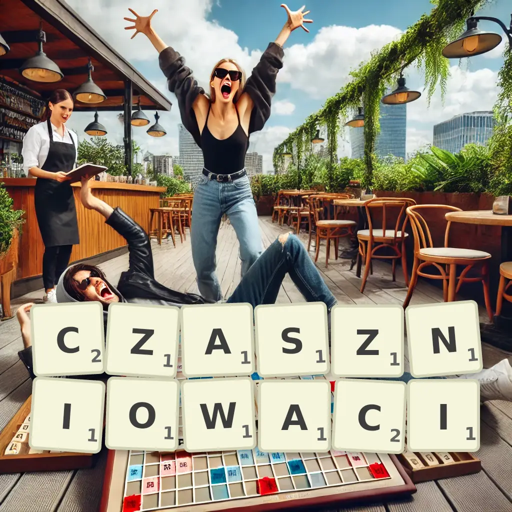 Słowa z liter CZASZNIOWACI