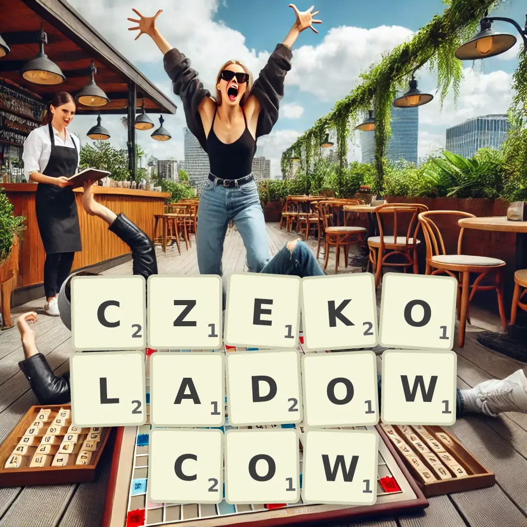 Słowa z liter CZEKOLADOWCÓW