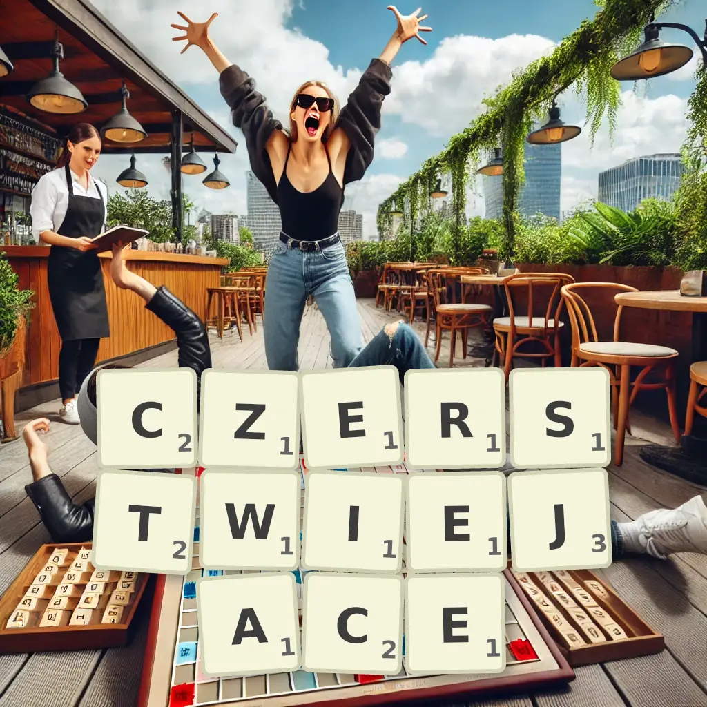 Słowa z liter CZERSTWIEJĄCE