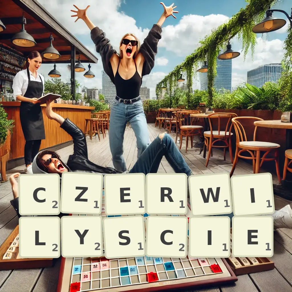 Słowa z liter CZERWIŁYŚCIE