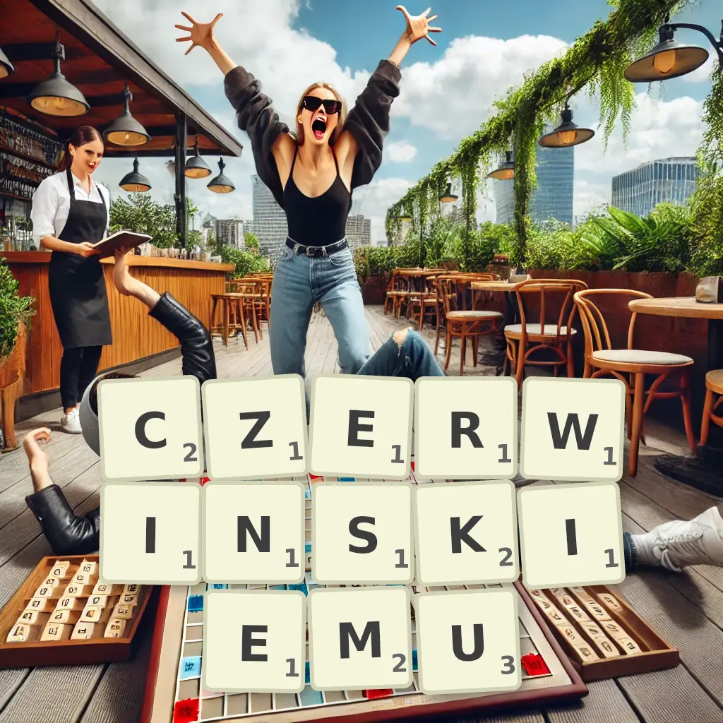 Słowa z liter CZERWIŃSKIEMU