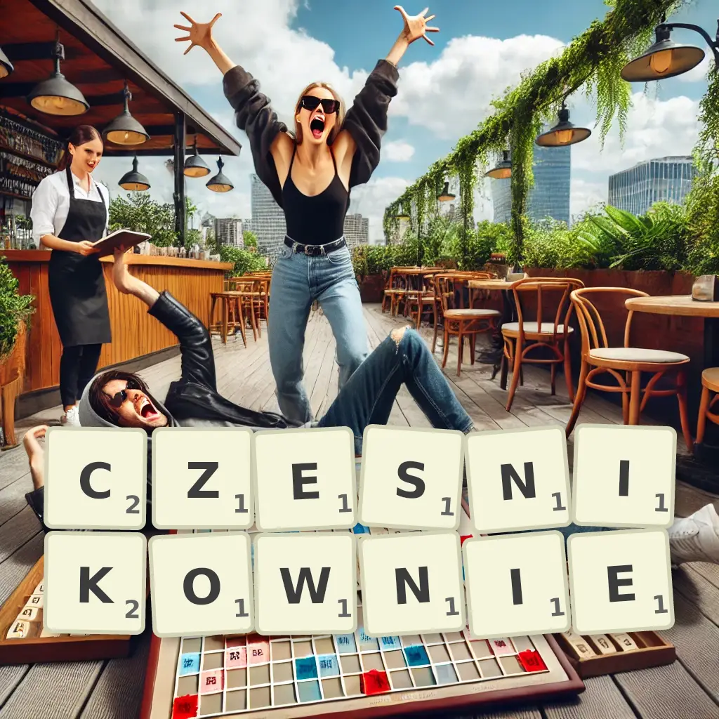 Słowa z liter CZEŚNIKÓWNIE