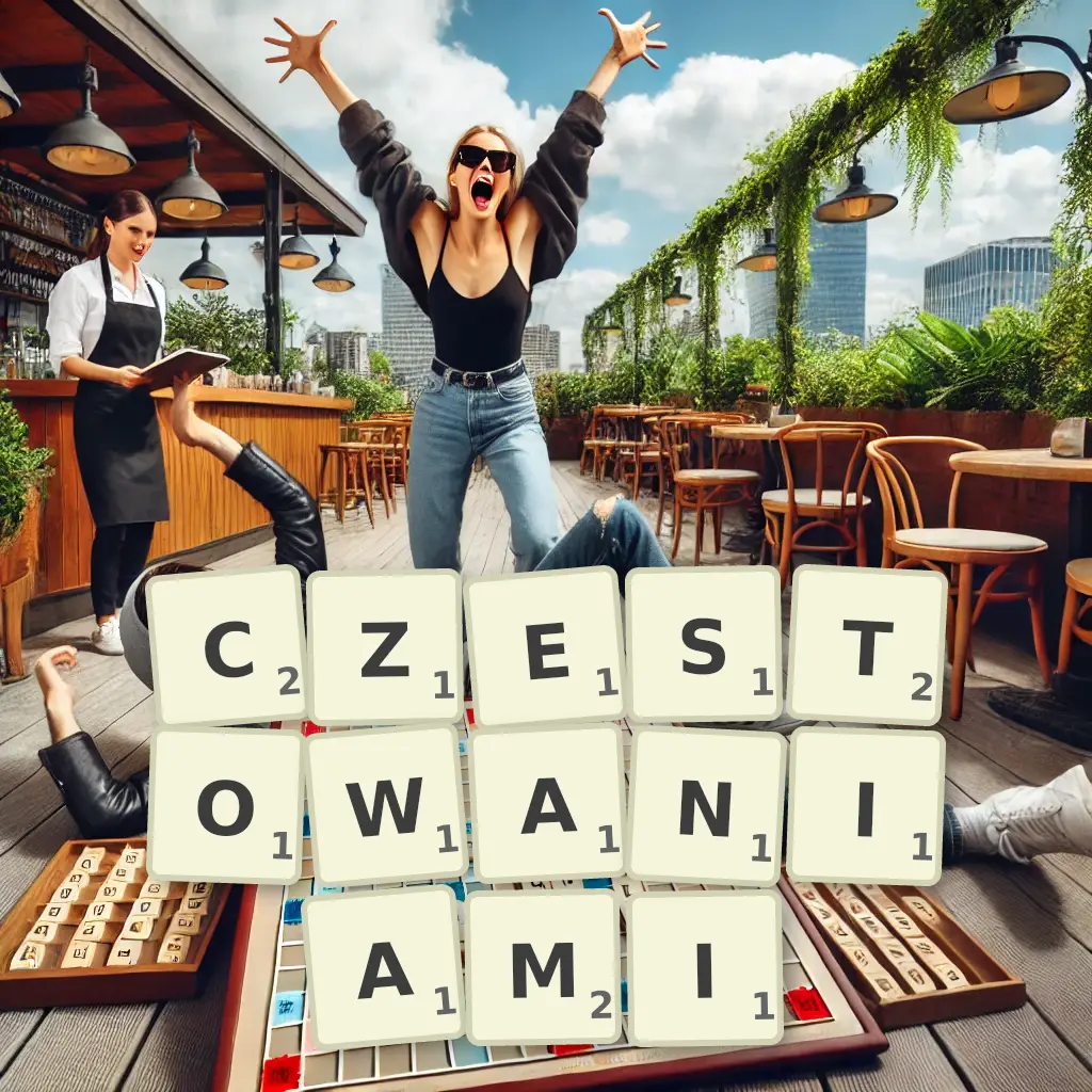 Lista słów z liter CZĘSTOWANIAMI Słowa z liter CZĘSTOWANIAMI