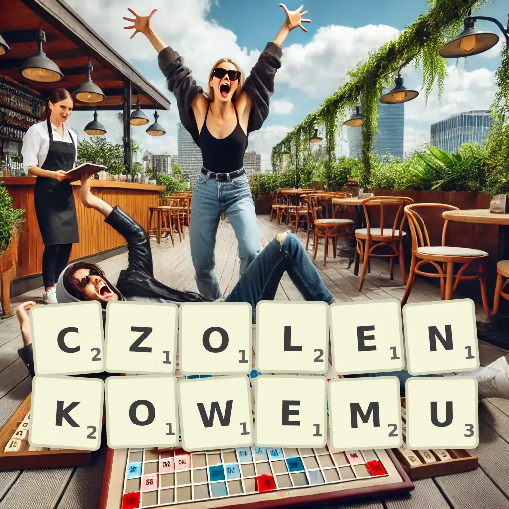 Słowa z liter CZÓŁENKOWEMU