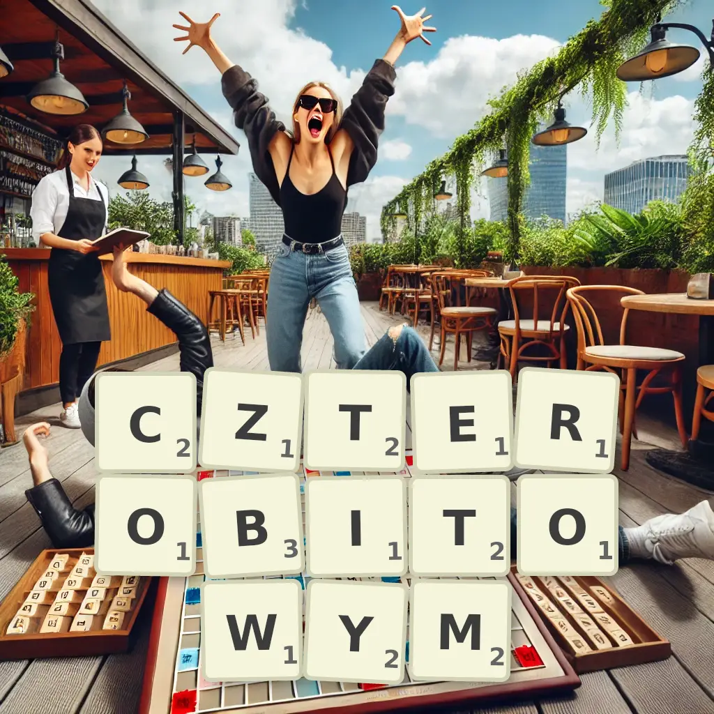 Słowa z liter CZTEROBITOWYM