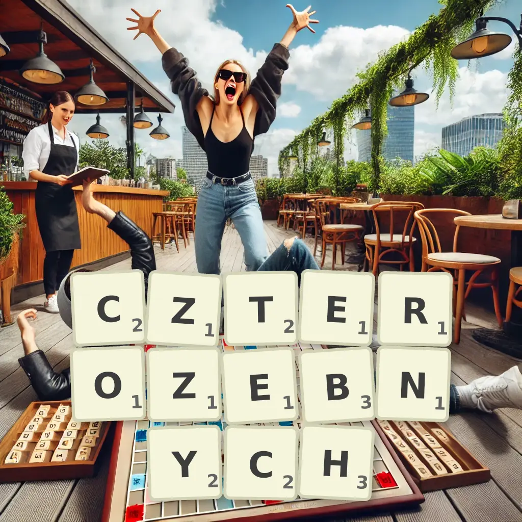 Słowa z liter CZTEROZĘBNYCH