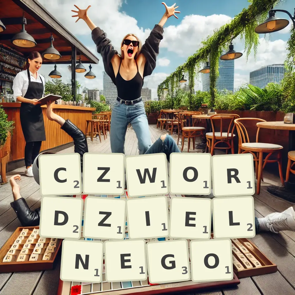 Słowa z liter CZWÓRDZIELNEGO