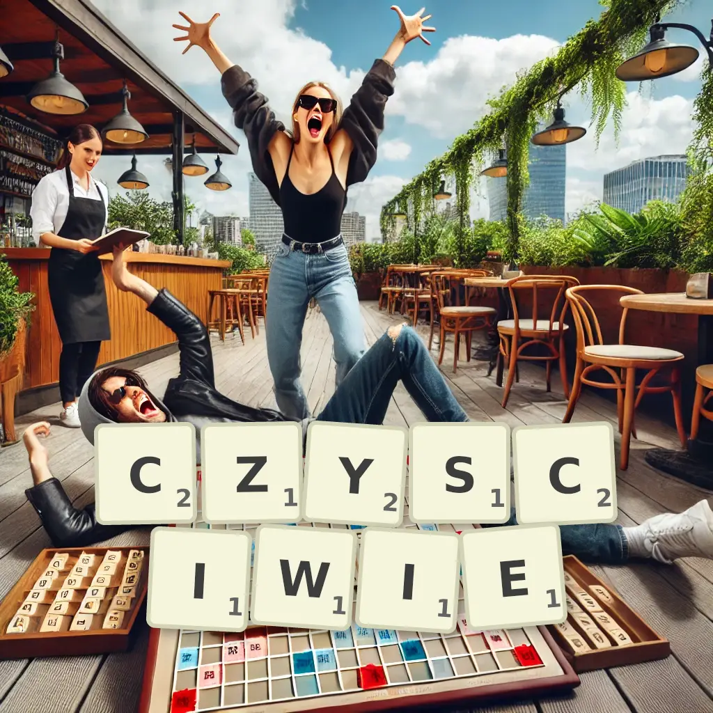 Słowa z liter CZYŚCIWIE