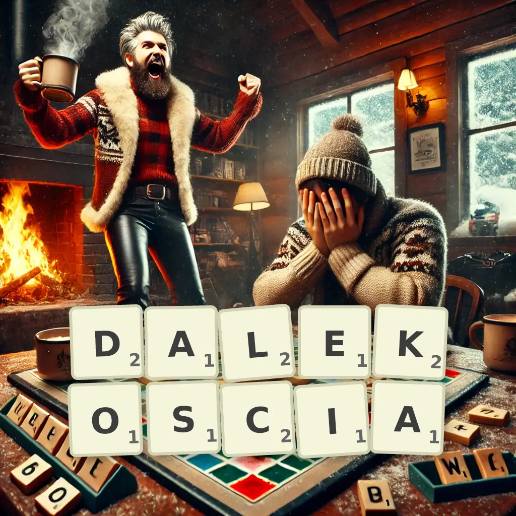 Słowa z liter DALEKOŚCIĄ