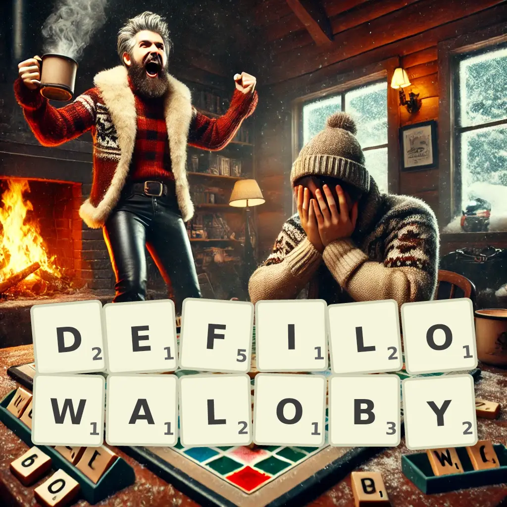 Słowa z liter DEFILOWAŁOBY