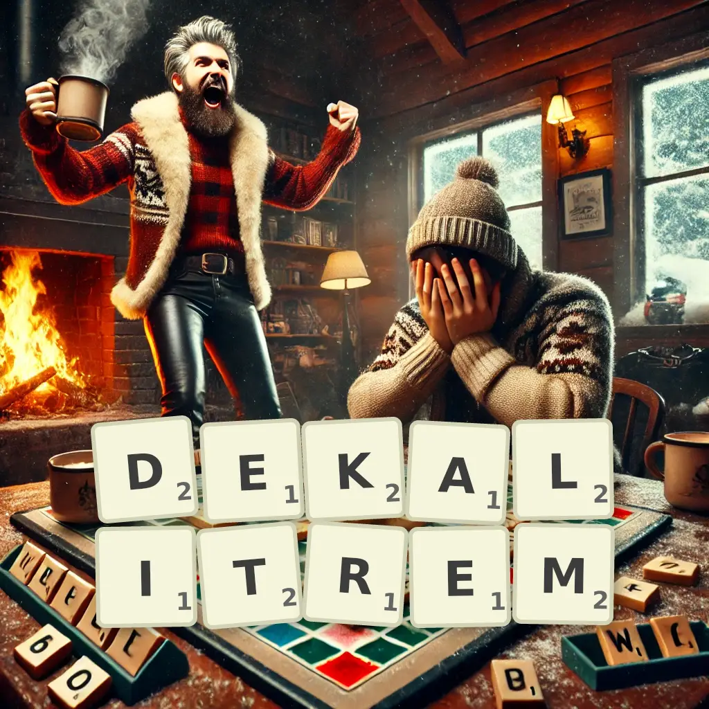 Słowa z liter DEKALITREM