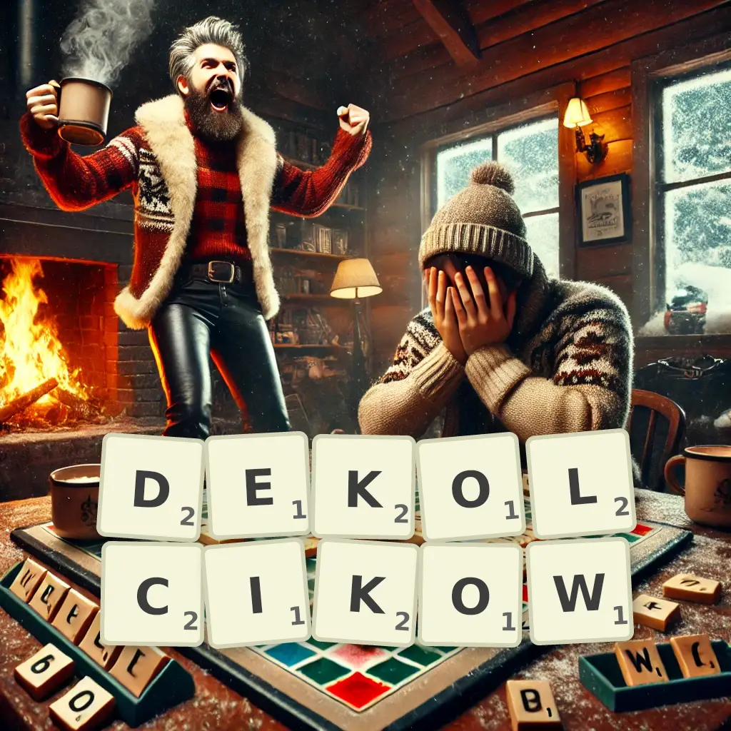 Słowa z liter DEKOLCIKÓW