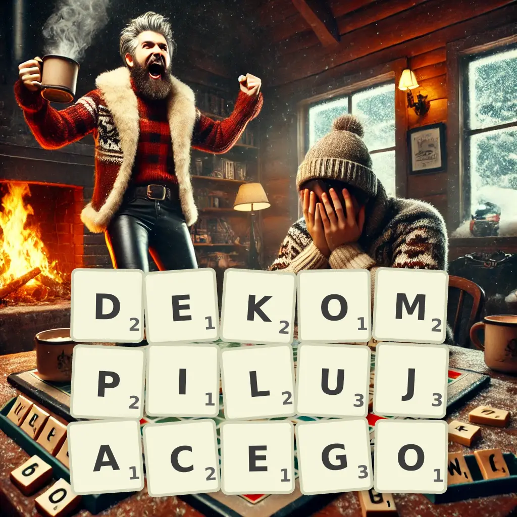 Słowa z liter DEKOMPILUJĄCEGO