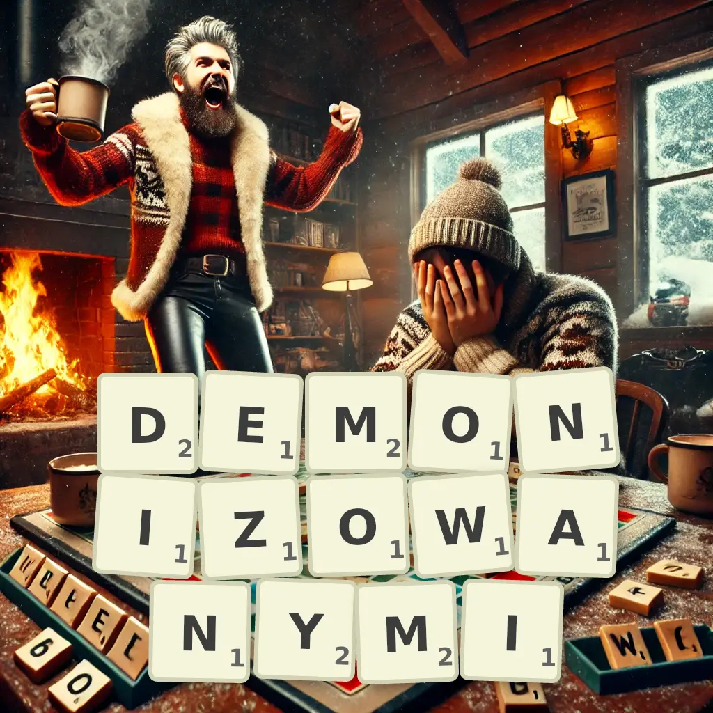 Lista słów z liter DEMONIZOWANYMI Słowa z liter DEMONIZOWANYMI