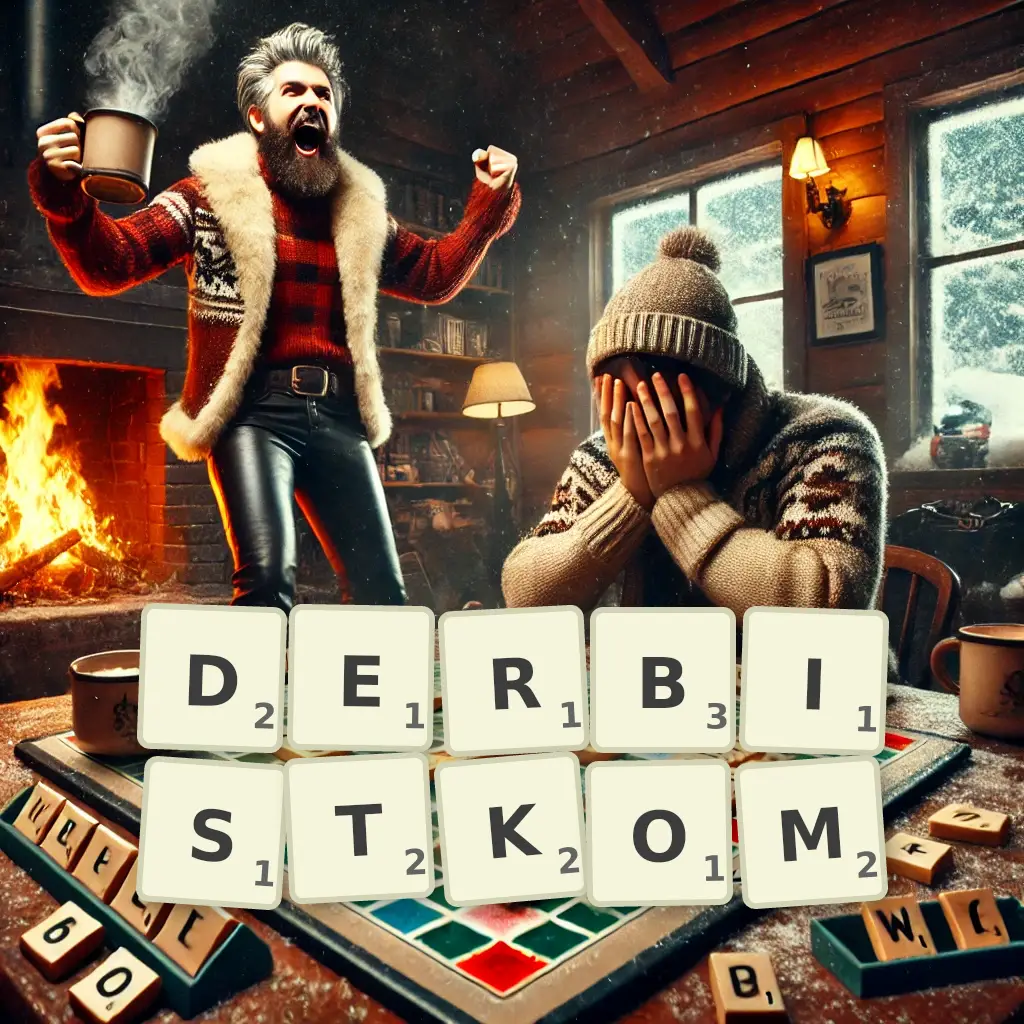 Słowa z liter DERBISTKOM