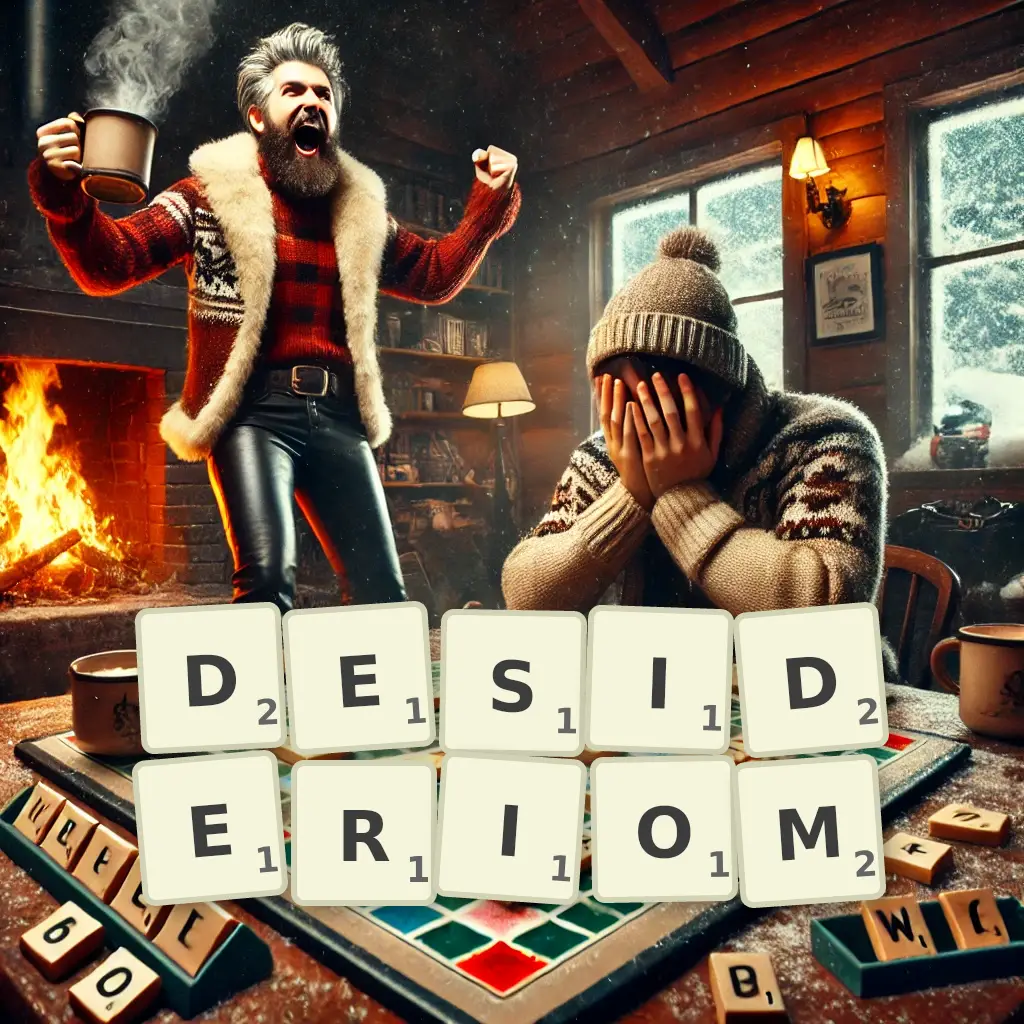 Słowa z liter DESIDERIOM