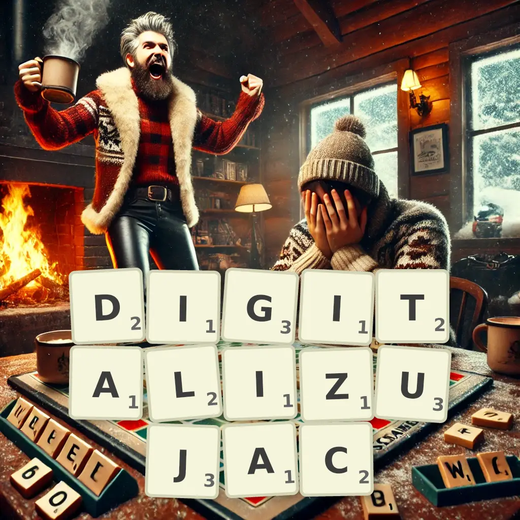 Słowa z liter DIGITALIZUJĄC