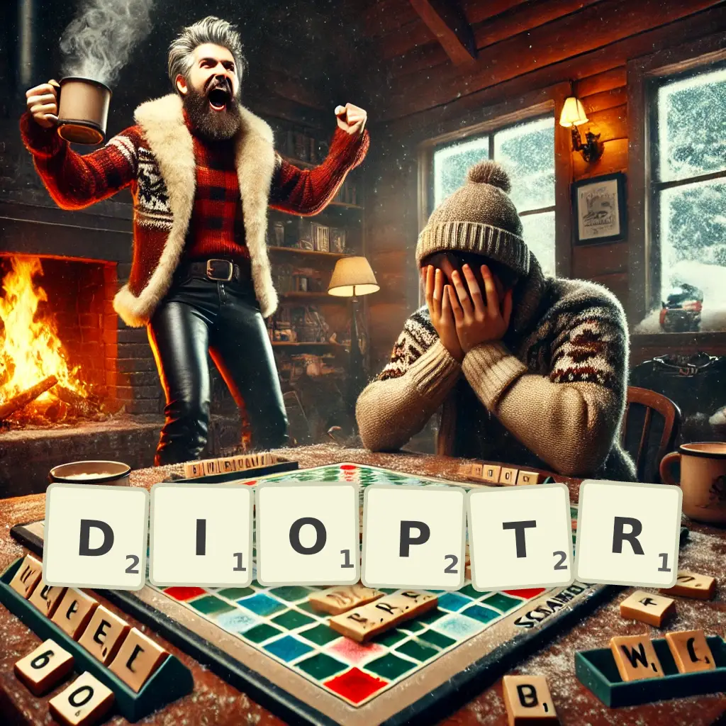 Słowa z liter DIOPTR