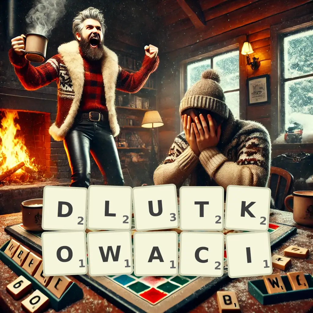 Słowa z liter DŁUTKOWACI