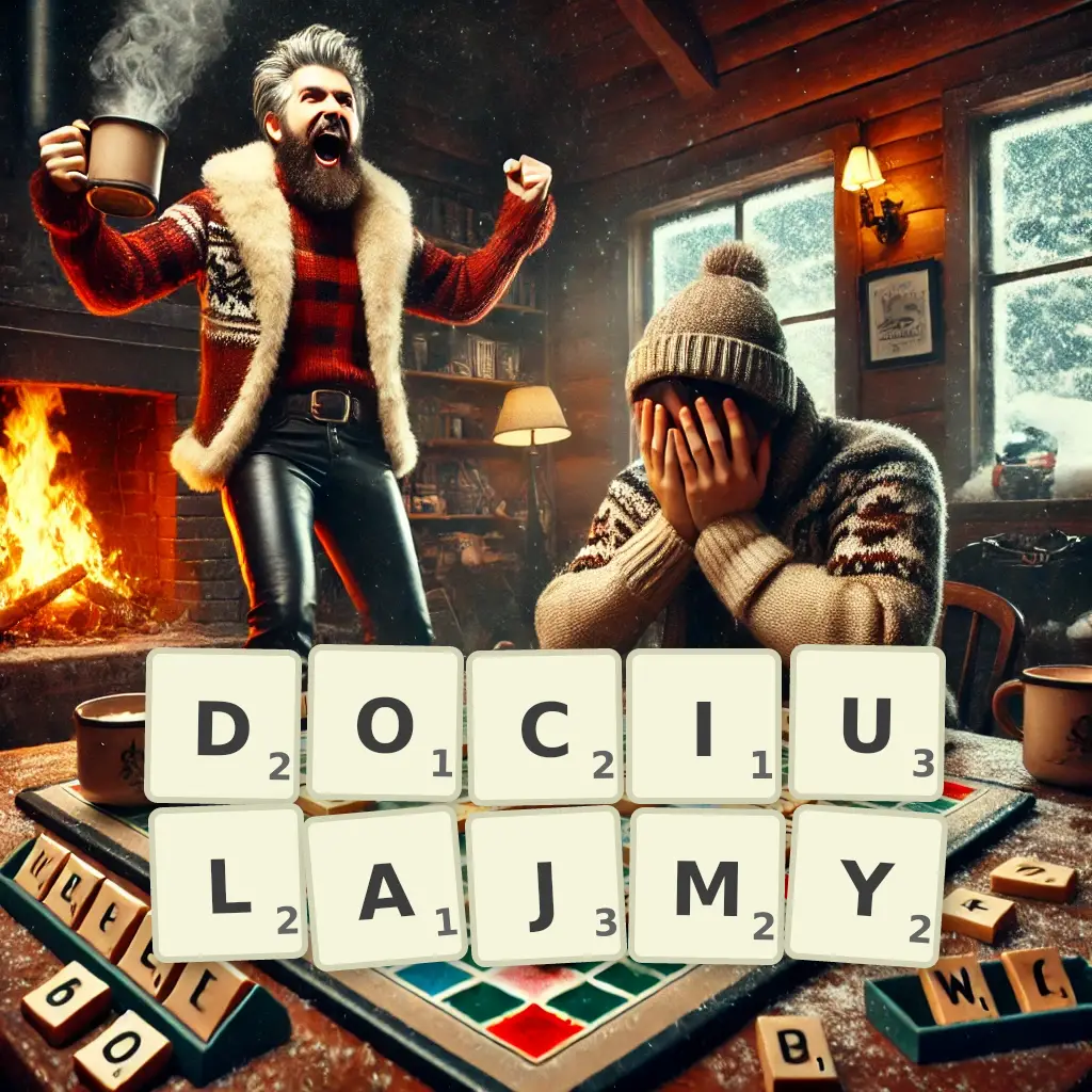 Słowa z liter DOCIUŁAJMY