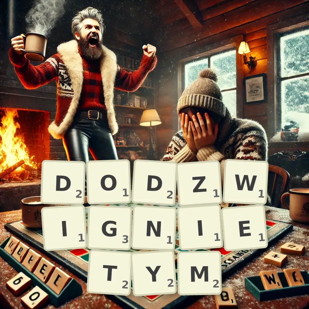 Słowa z liter DODŹWIGNIĘTYM