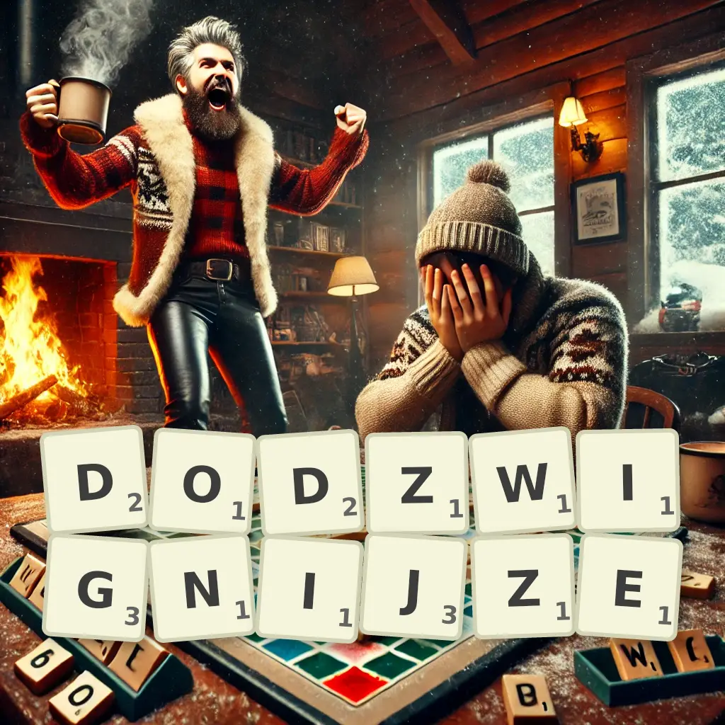Słowa z liter DODŹWIGNIJŻE