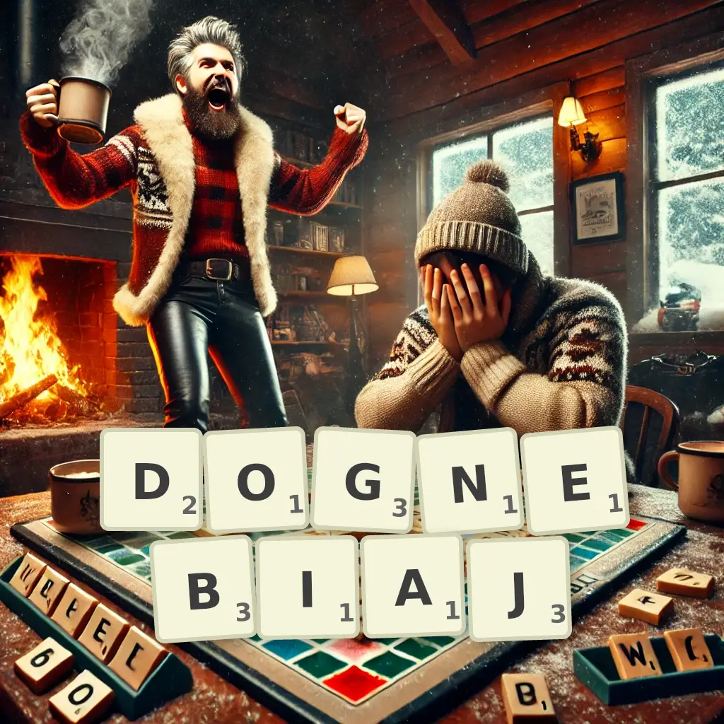 Słowa z liter DOGNĘBIAJ