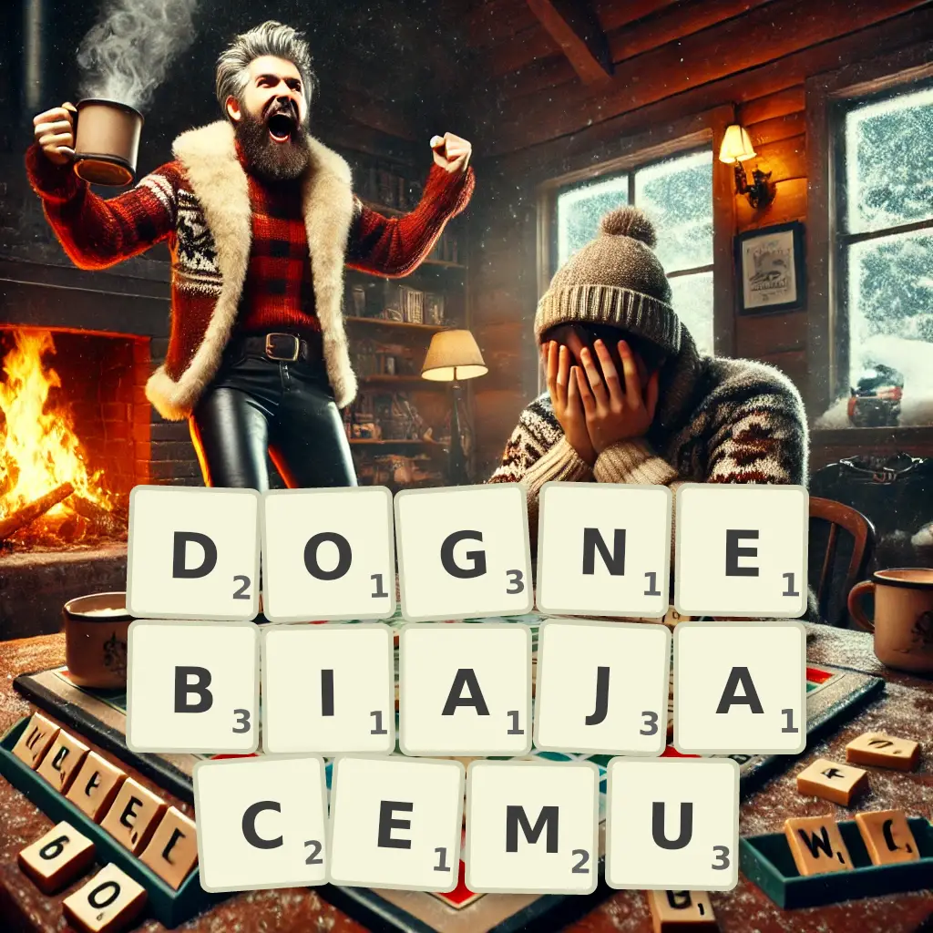 Słowa z liter DOGNĘBIAJĄCEMU
