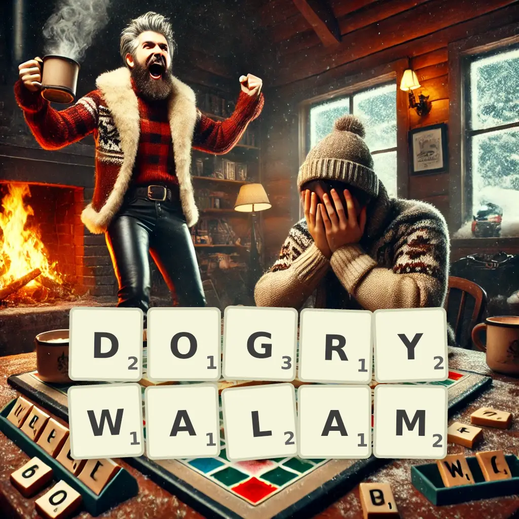 Słowa z liter DOGRYWAŁAM