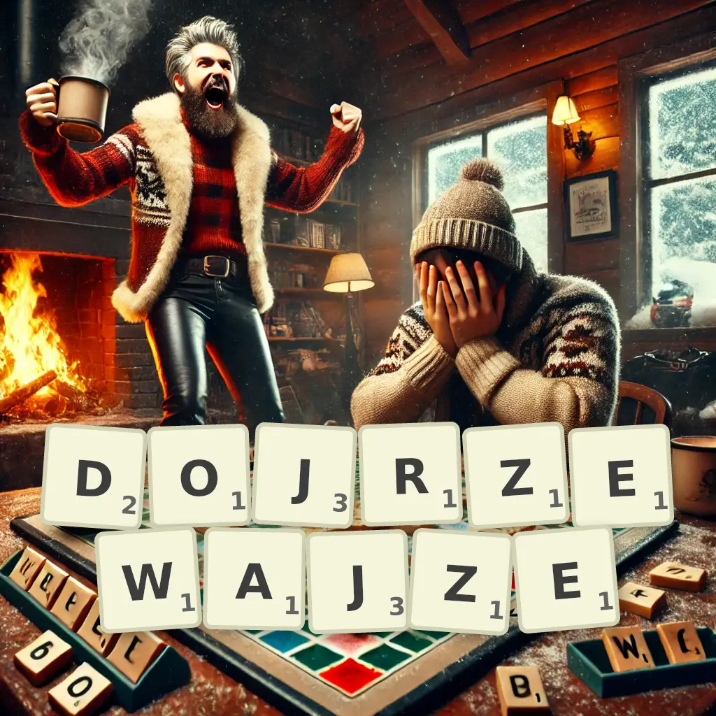 Słowa z liter DOJRZEWAJŻE