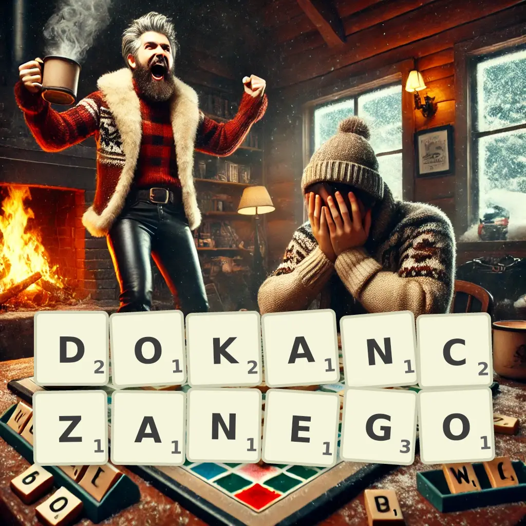 Słowa z liter DOKAŃCZANEGO