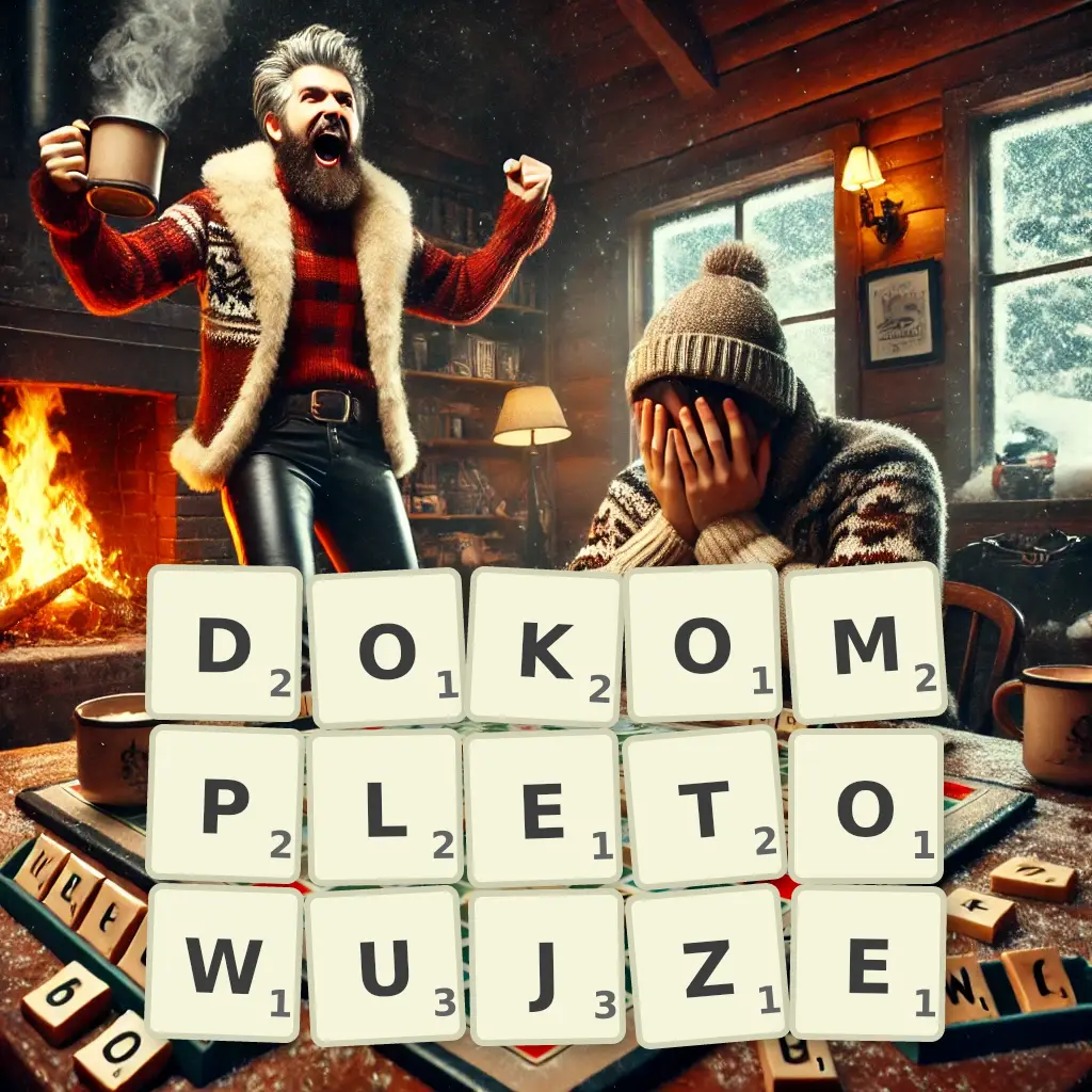 Słowa z liter DOKOMPLETOWUJŻE