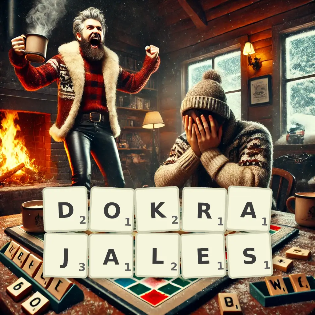 Słowa z liter DOKRAJAŁEŚ