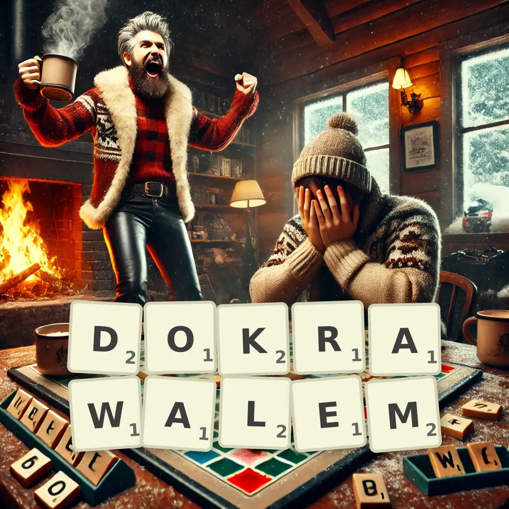 Słowa z liter DOKRAWAŁEM
